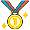 1st Place Medal emoji - Free transparent PNG, SVG. No sign up needed.