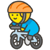 An Biking emoji - Free transparent PNG, SVG. No sign up needed.