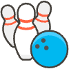 Bowling emoji - Free transparent PNG, SVG. No sign up needed.