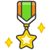 Military Medal emoji - Free transparent PNG, SVG. No sign up needed.