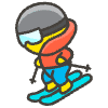 Skier emoji - Free transparent PNG, SVG. No sign up needed.