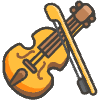 Violin emoji - Free transparent PNG, SVG. No sign up needed.