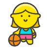 Woman Bouncing Ball emoji - Free transparent PNG, SVG. No sign up needed.