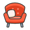 Couch And Lamp A emoji - Free transparent PNG, SVG. No sign up needed.