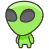 Alien B emoji - Free transparent PNG, SVG. No sign up needed.