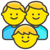 Family Man Man Boy emoji - Free transparent PNG, SVG. No sign up needed.