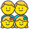 Family Man Man Girl Girl emoji - Free transparent PNG, SVG. No sign up needed.