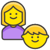 Family Woman Boy emoji - Free transparent PNG, SVG. No sign up needed.