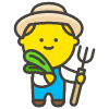 Man Farmer B emoji - Free transparent PNG, SVG. No sign up needed.