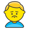 Man Pouting emoji - Free transparent PNG, SVG. No sign up needed.