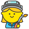 Woman Factory Worker emoji - Free transparent PNG, SVG. No sign up needed.