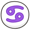 Cancer B emoji - Free transparent PNG, SVG. No sign up needed.