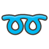 Double Curly Loop emoji - Free transparent PNG, SVG. No sign up needed.
