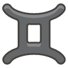 Gemini A emoji - Free transparent PNG, SVG. No sign up needed.