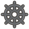 Wheel Of Dharma A emoji - Free transparent PNG, SVG. No sign up needed.