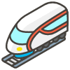 High Speed Train B emoji - Free transparent PNG, SVG. No sign up needed.