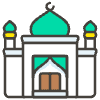 Mosque D emoji - Free transparent PNG, SVG. No sign up needed.