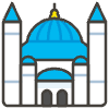 Mosque E emoji - Free transparent PNG, SVG. No sign up needed.