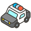 Police Car A emoji - Free transparent PNG, SVG. No sign up needed.