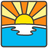 Sunrise B emoji - Free transparent PNG, SVG. No sign up needed.