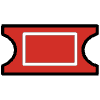 Admission Tickets Element from OpenMoji Emoji Set