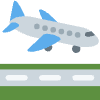 Airplane Arrival Element from Twemoji Emoji Set