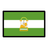 Andalusia Flag Element from OpenMoji Emoji Set