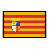 Aragon Flag Element from OpenMoji Emoji Set