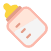 Baby Bottle Flat Element from Fluent Emoji Flat Set