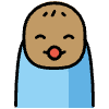 Baby Medium Skin Tone Element from OpenMoji Emoji Set