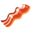 Bacon Element from Noto Emojis Set