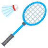 Badminton Element from Noto Emojis Set