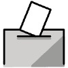 Ballot Box With Ballot Element from OpenMoji Emoji Set