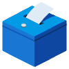 Ballot Box With Ballot Element from Noto Emojis Set