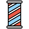 Barber Pole Element from OpenMoji Emoji Set