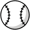 Baseball Element from OpenMoji Emoji Set