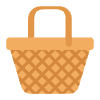 Basket Flat Emoji from Fluent Emoji Flat Set | Free Download as SVG Vector and Transparent PNG | Streamline emojis