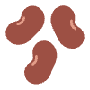 Beans Flat Element from Fluent Emoji Flat Set