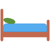 Bed Element from Twemoji Emoji Set