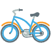 Bicycle Element from EmojiTwo Colors Set