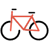 Bicycle Element from OpenMoji Emoji Set