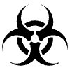 Biohazard Element from EmojiTwo Black Set