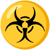 Biohazard Element from Noto Emojis Set