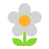 Blossom Flat Element from Fluent Emoji Flat Set