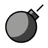 Bomb Element from OpenMoji Emoji Set