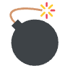 Bomb Element from EmojiTwo Colors Set