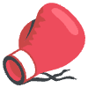 Boxing Glove Element from EmojiTwo Colors Set