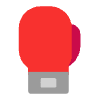 Boxing Glove Flat Element from Fluent Emoji Flat Set