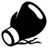 Boxing Glove Element from EmojiTwo Black Set