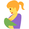 Breast Feeding Element from Twemoji Emoji Set